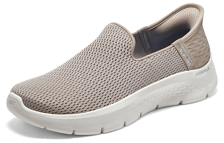 Skechers Go Walk Fle Breathable And Lightweight Casual Shoes Women's Gray White