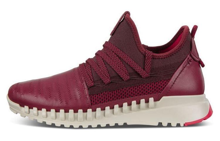 Ecco Mid Top Casual Shoes Women's Red