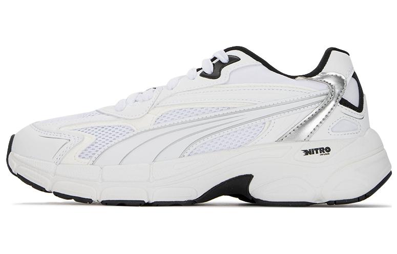 PUMA Teveris Nitro 'Metallic White Black' Women's