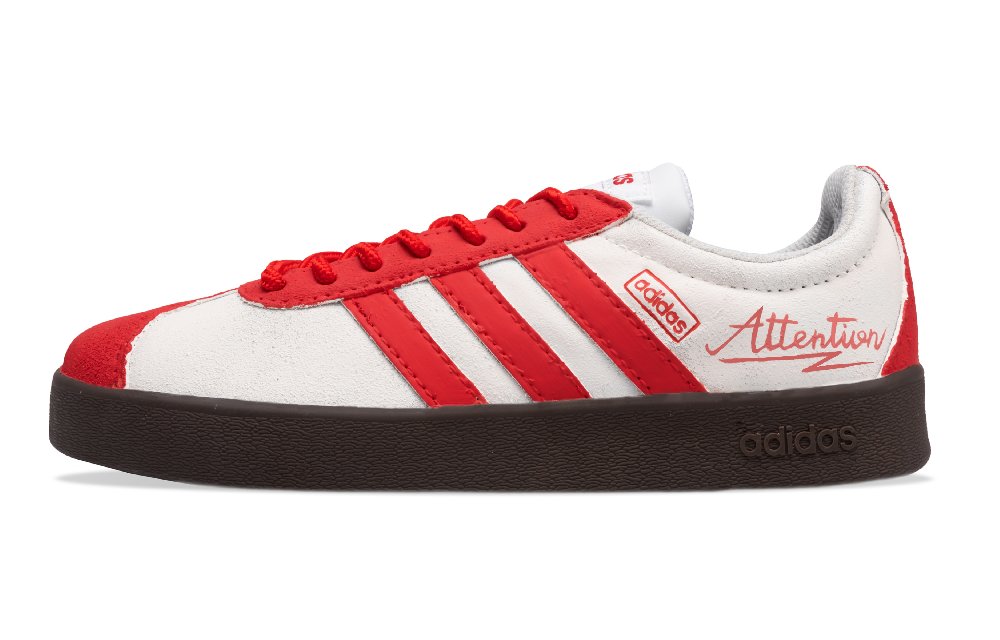Adidas Neo VL Court Lifestyle Skateboard Shoes Women's Low Top White/Red