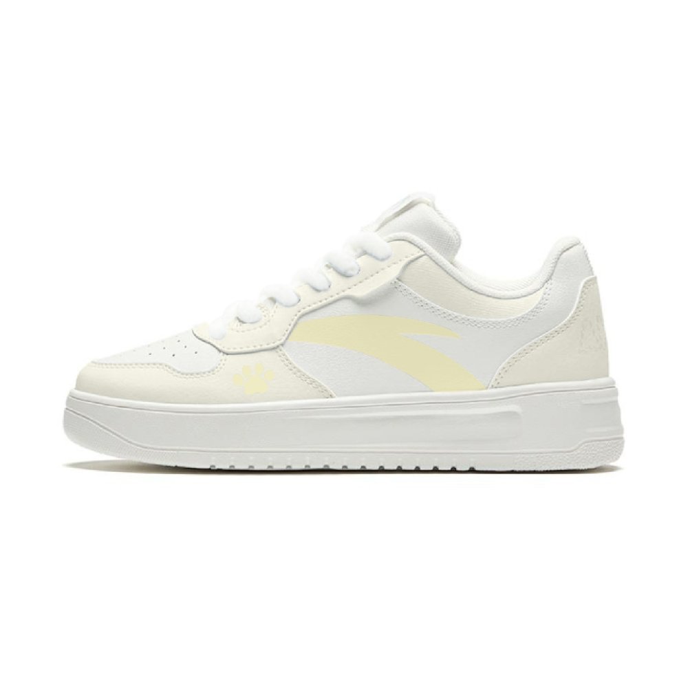 ANTA Relaxed Casual Shoes Women's Low top Yellow