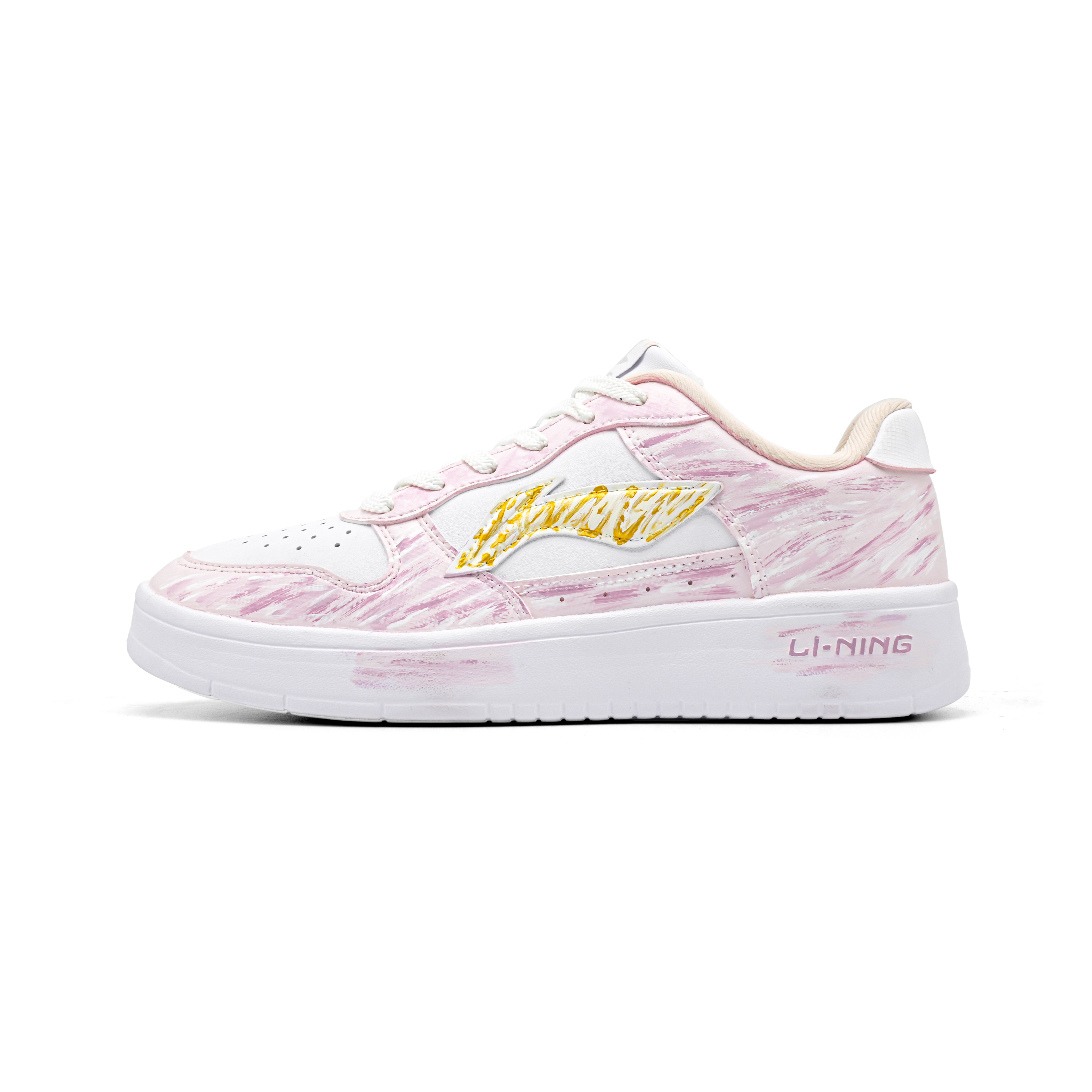LiNing Pontoon Boats Anti Slip And Wear Resistant Height Increasing Low top Skateboard Shoes Women's