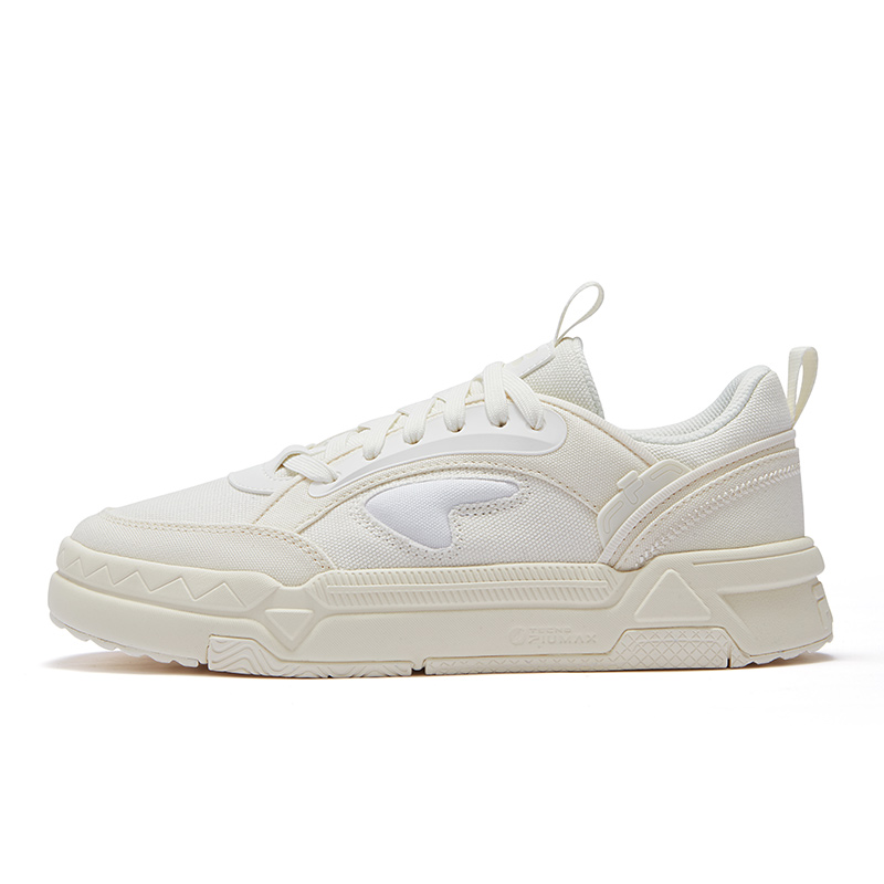 FILA FUSION BANK DX CVS Slip-Resistant Low-Top Skateboard Shoes Women's White