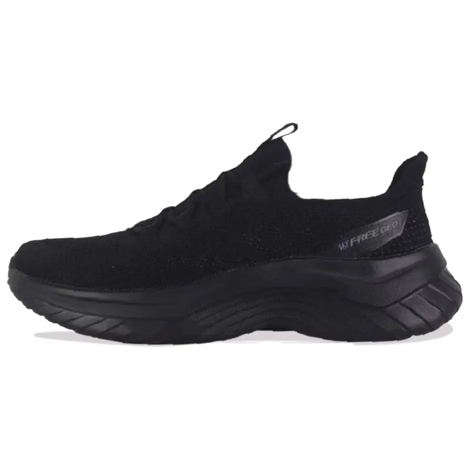 361° Abrasion Resistant Breathable Low top Casual Running Shoes Men's Black
