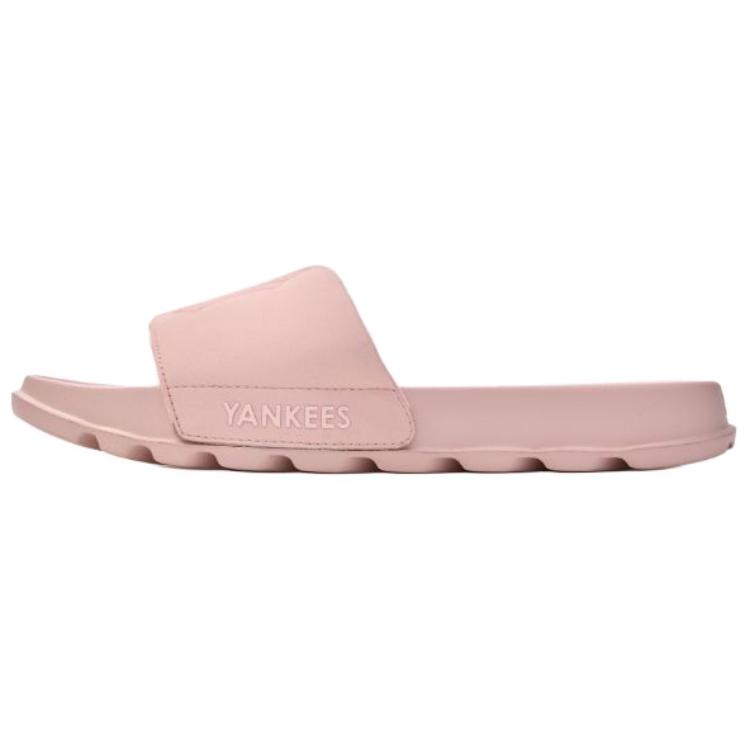 MLB New York Yankees Slip Resistant Abrasion Resistant Slide Slippers Women's Pink