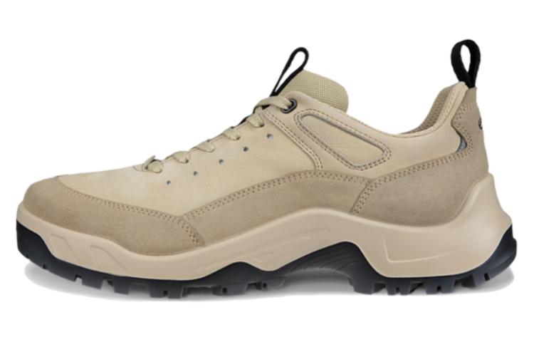 Ecco Off-road Series Slip-Resistant Breathable Low-Top Trekking Shoes Men's Sand