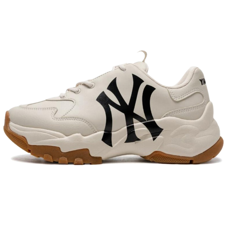 MLB Big Ball Chunky Sneakers Unisex Low Top White/Brown