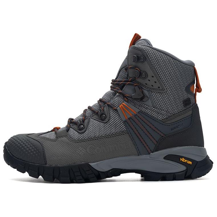 Columbia Sportswear Anti-Slip Wear-Resistant Low-Top Hiking Shoes Men Gray