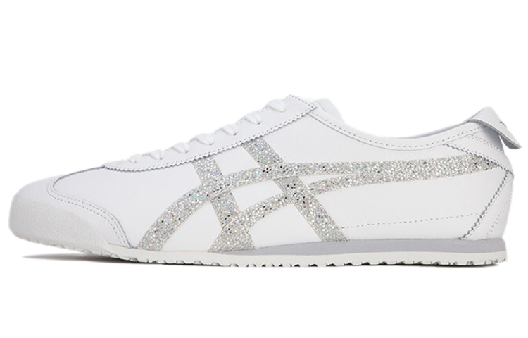 Asics Onitsuka Tiger Mexico 66 Candy Glitter Series White Pure Silver
