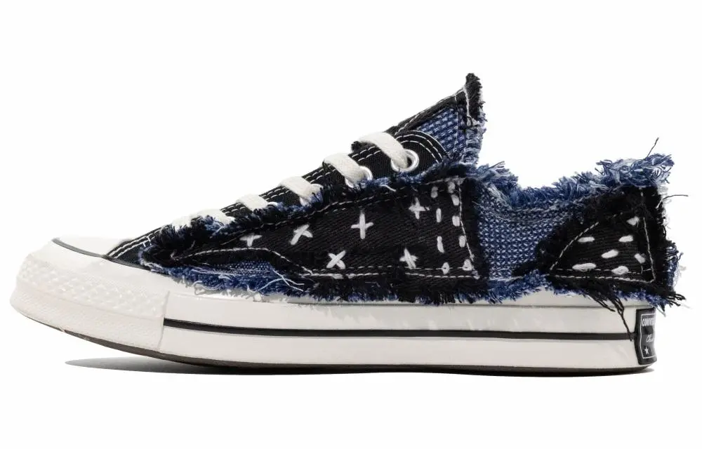 Converse 1970s Low Top Canvas Shoes Unisex Vintage Black