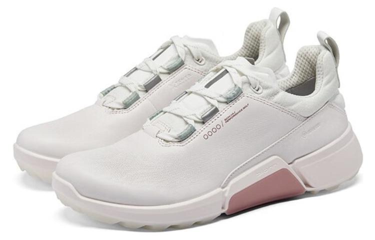 Ecco GOLF BIOM H4 Golf Fitness H4 Low-Top Sports Casual Shoes Women's Pink White