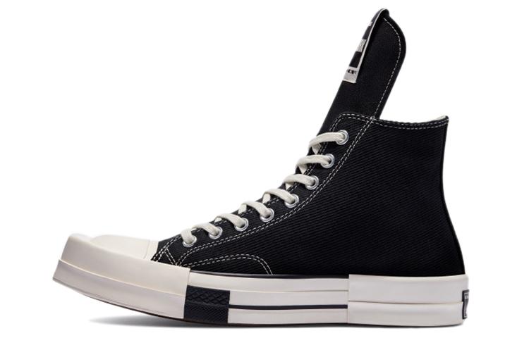 Converse Rick Owens X Turbodrk Chuck 70 High 'Black'