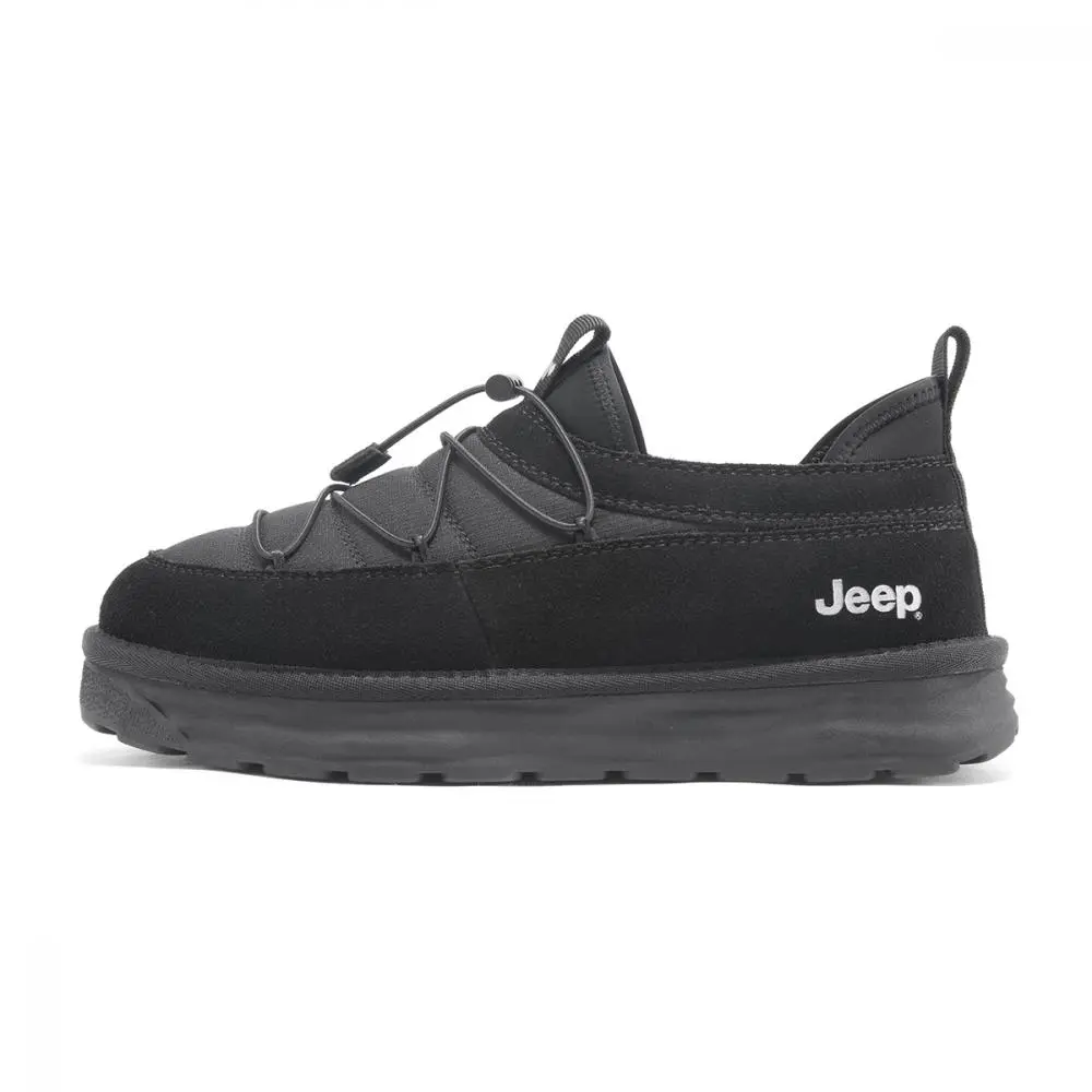 Jeep Ankle Length Snow Boots Men's Black