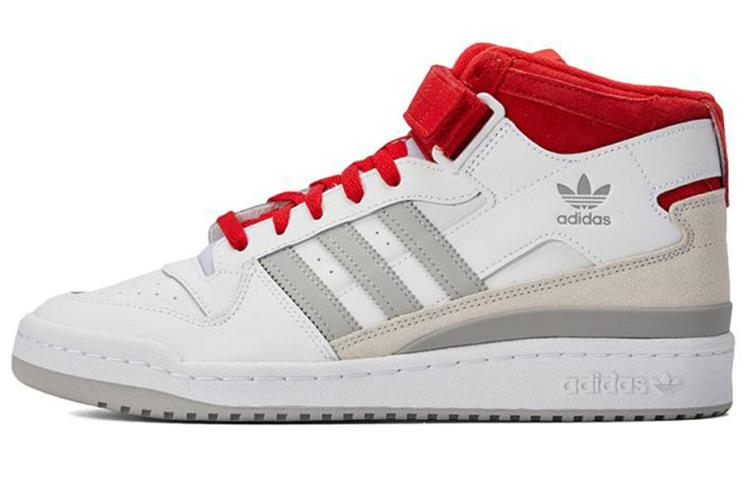 Adidas Forum Mid White Red Grey