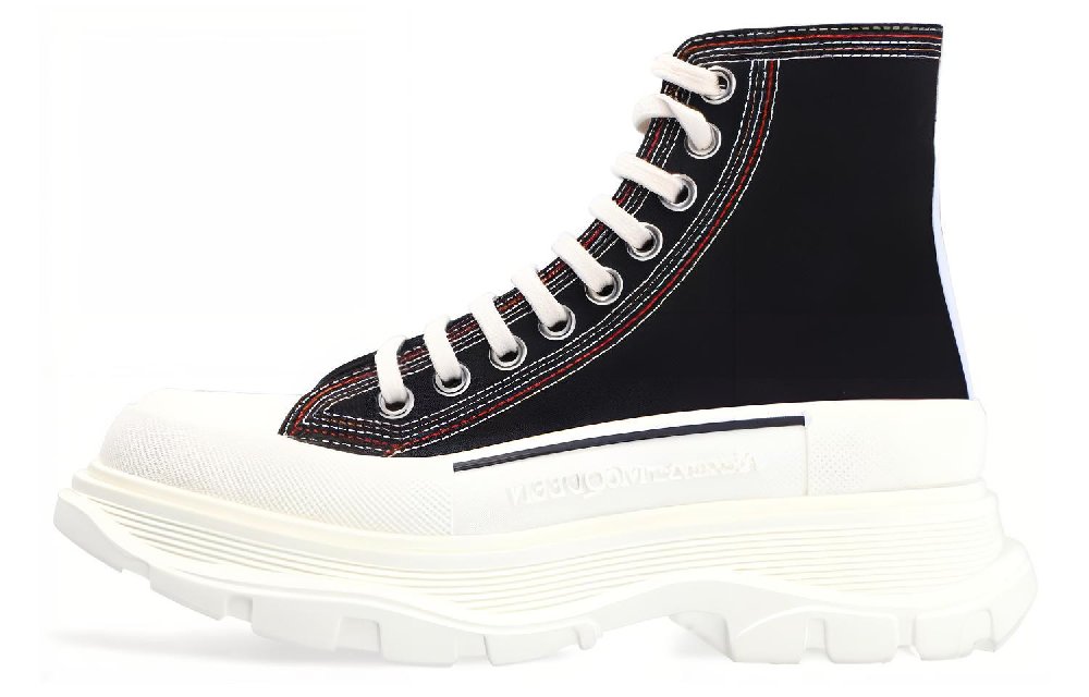 Alexander McQueen Tread Slick Platform Shoes Men's Black