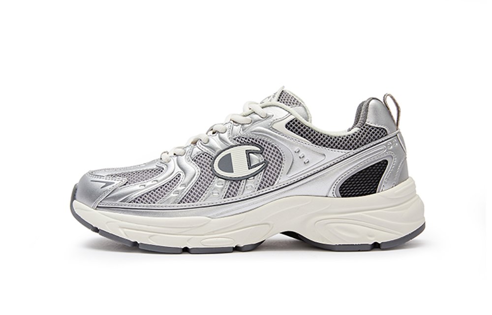 Champion Anti-Slip And Wear-Resistant Breathable Running Shoes Men's Gray