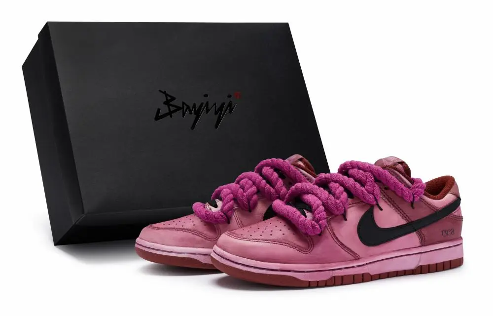Nike Dunk Skateboard Shoes Men's Low top Black