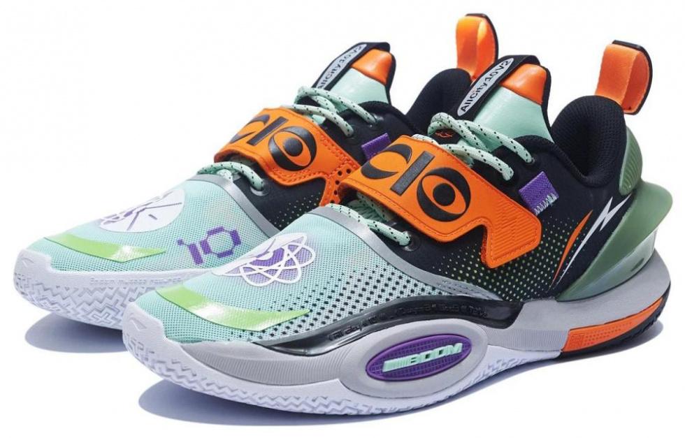 LiNing All City 10 V2 'Kinetic Energy' Cushioning Lightweight Rebound Low-Top Performance Basketball Shoes Green Black купить в интернет-магазине Yoocart с быстрой доставкой по России.