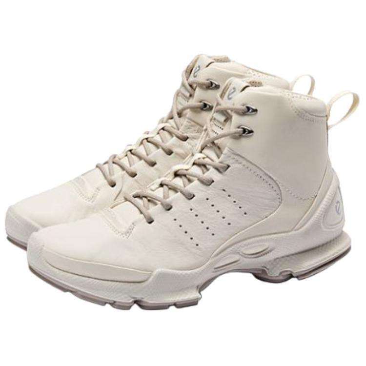 Ecco Biom C Abrasion Resistant High top Mountaineering & Hiking Shoes Women's White