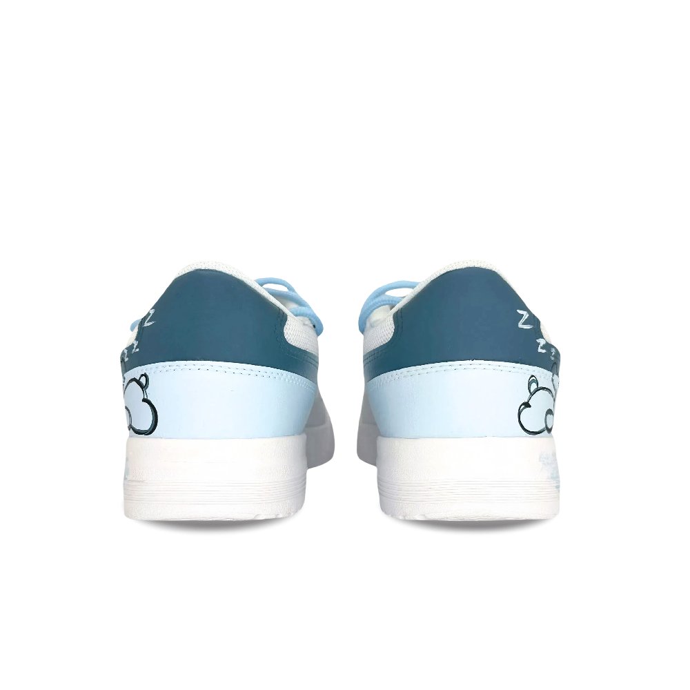New Balance NB Ct20 Lazy Bear Anti Slip Wear Resistant Low Top Skateboard Shoes Unisex Sky Blue