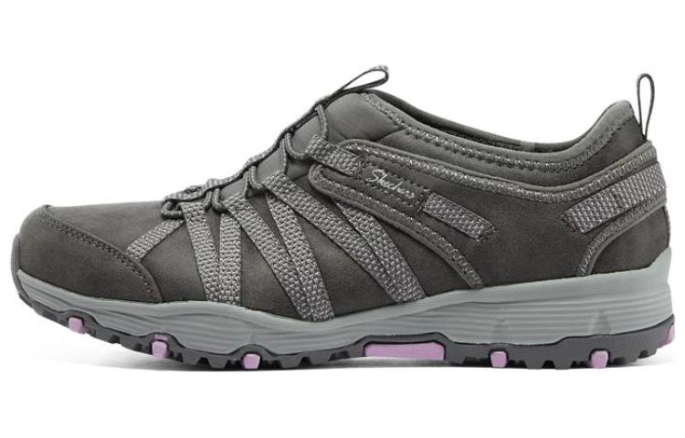 Skechers Seager Hiker Cushioning Wear-Resistant Low-Top Casual Shoes Women's Dark Taupe