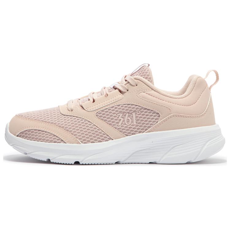 361° Cushioning Slip Resistant Low Top Running Shoes Women's Pink White