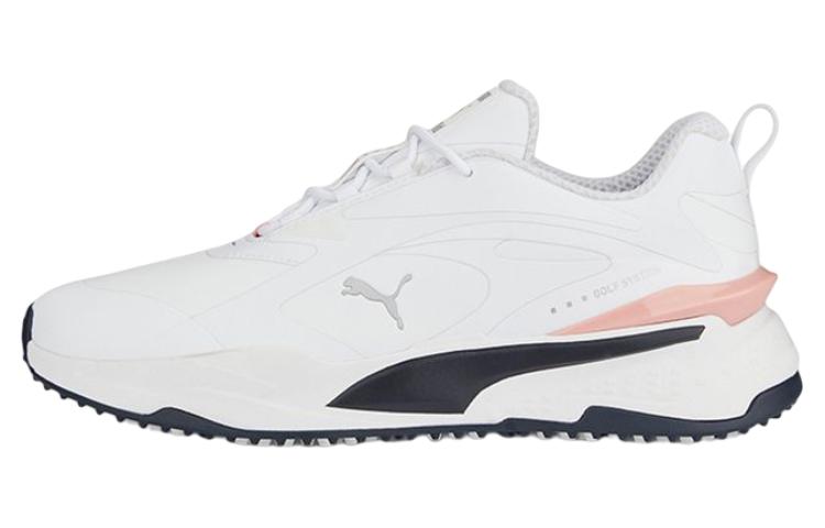 PUMA GS Fast Low Top Golf Shoes Men's White Pink