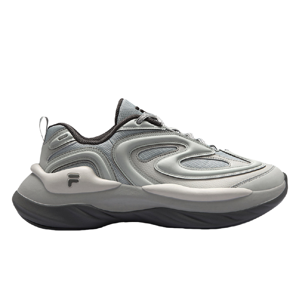 FILA FUSION BUZZARD Meteor Shoes Anti-Slip Wear-Resistant Low-Top Casual Shoes Men's Gray