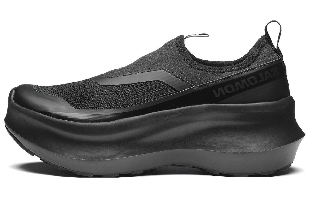 SALOMON Platform Slip-On Comme Des Garcons Black