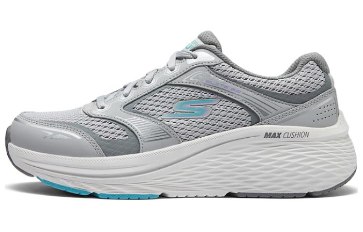 Skechers Low Top Casual Running Shoes Women's Gray Blue