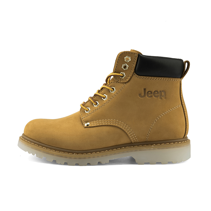 Jeep Martin Boots Men Yellow