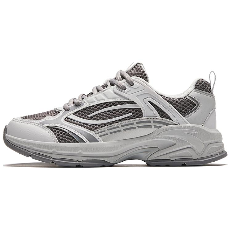 Anta Millennium Glacier Slip-Resistant Low-Top Casual Shoes Women's Gray