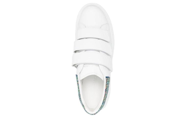 Alexander McQueen Oversized Triple Strap Sneaker 'White Glittered' Women's купить в интернет-магазине Yoocart с быстрой доставкой по России.