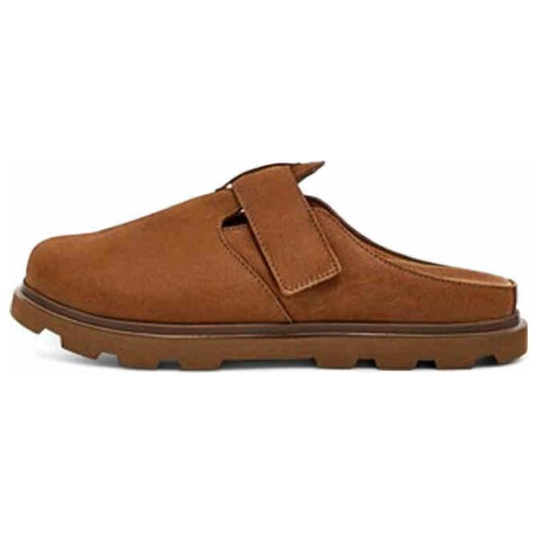UGG Abrasion-Resistant Wrap-toe Slippers Men's Brown