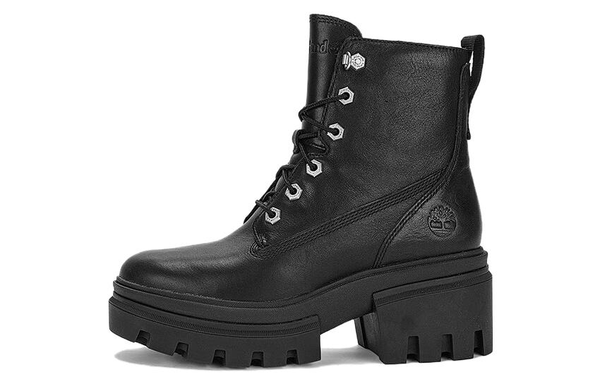 Timberland Everleigh 6 Inch Boots 'Black Full Grain' Women's