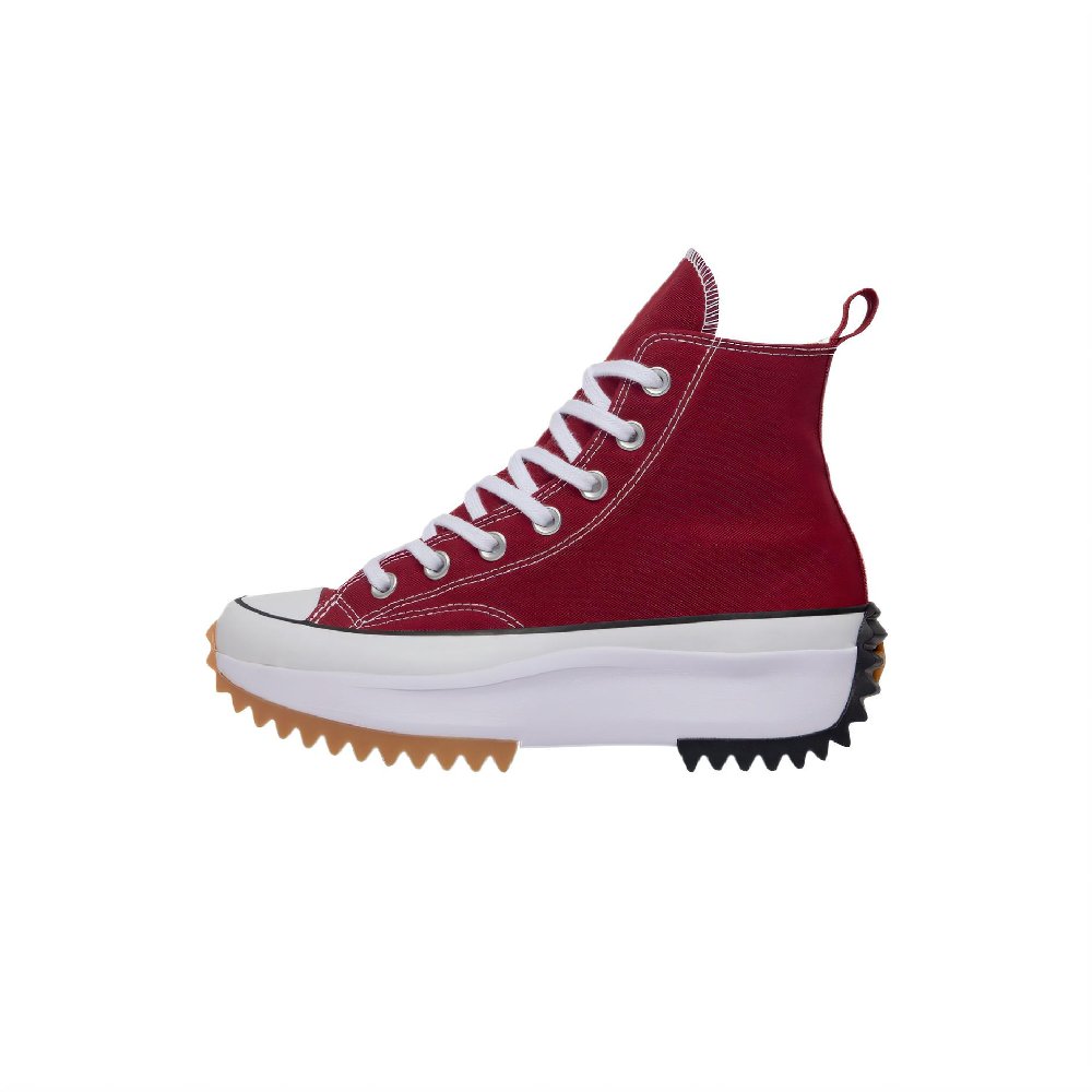 Converse Run Star Hike High Top Casual Shoes Unisex Red