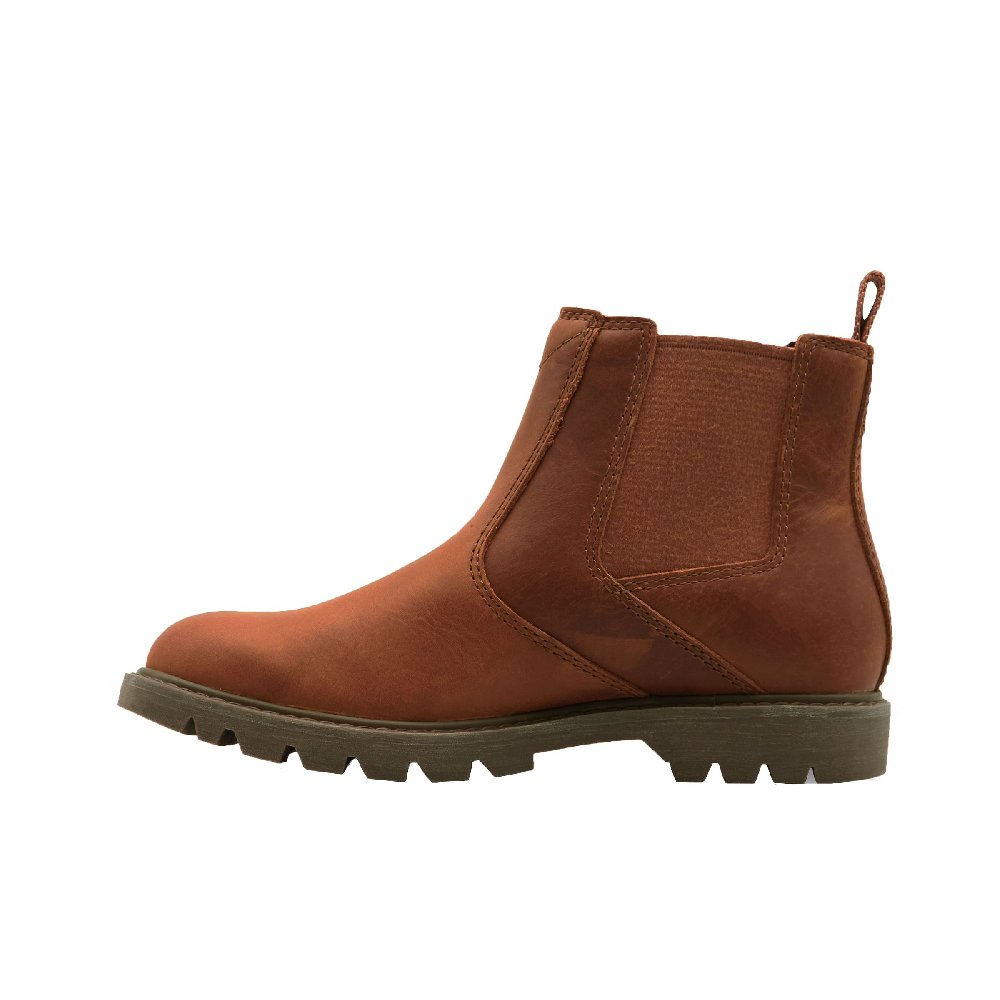 CAT Warm Water-Resistant Wear-Resistant Cushioning Short Outdoor Boots Women's Brown