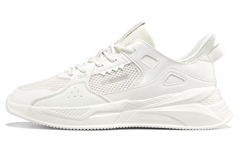 361° Cushioning Abrasion Resistant Breathable Low Top Casual Shoes Men's White