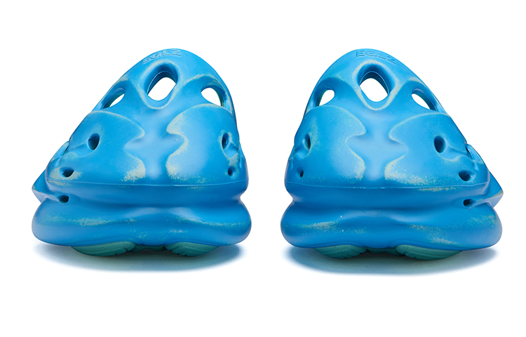 EQLZ EQUALIZER 1100 Quiet Abrasion-Resistant Slide Slippers Unisex Blue Glass