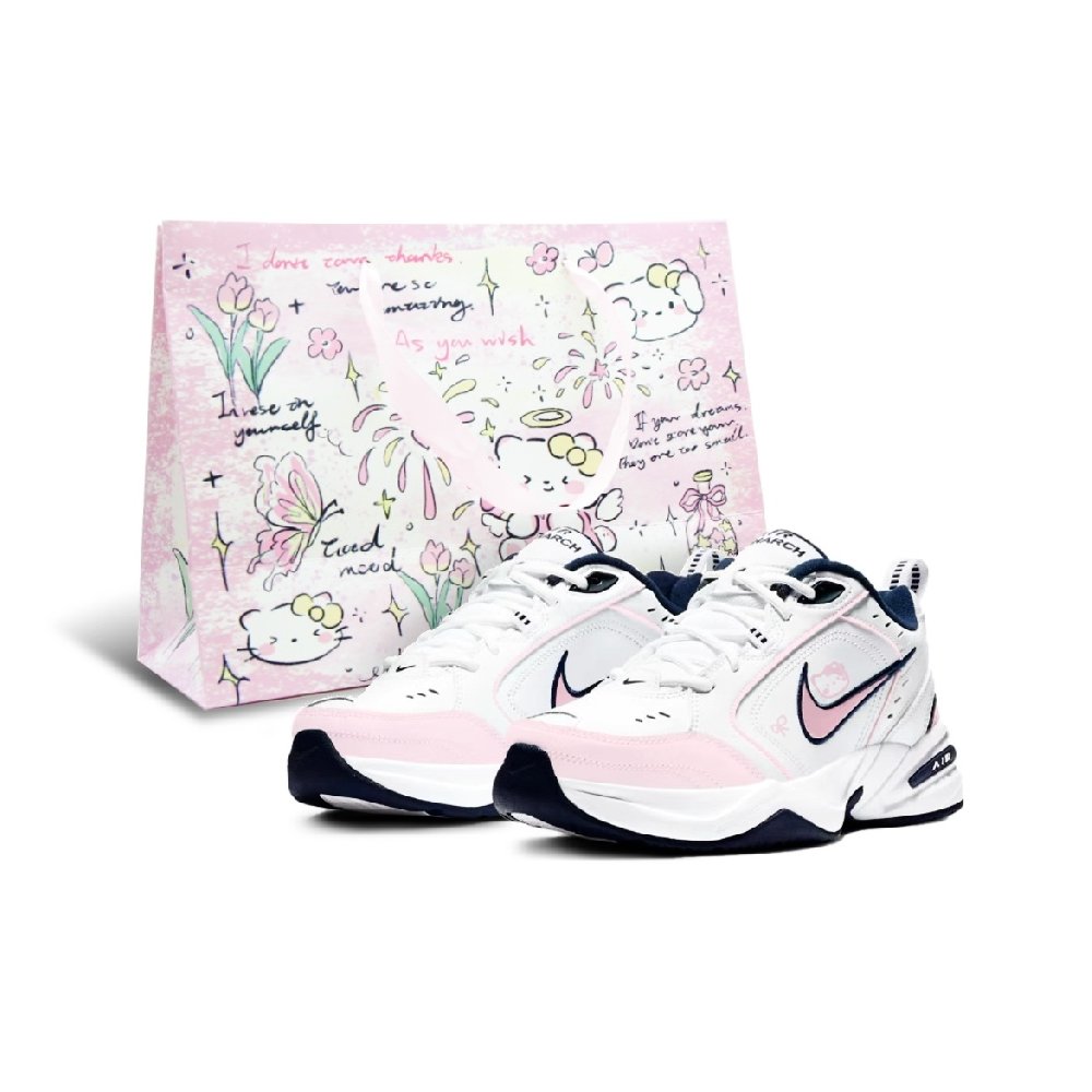 Nike Air Monarch 4 Chunky Sneakers Unisex Low top White/Pink