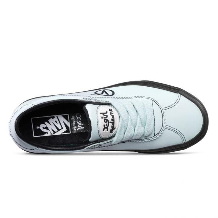 Vans Anti Slip Wear Resistant Low Top Skateboard Shoes Unisex Blue