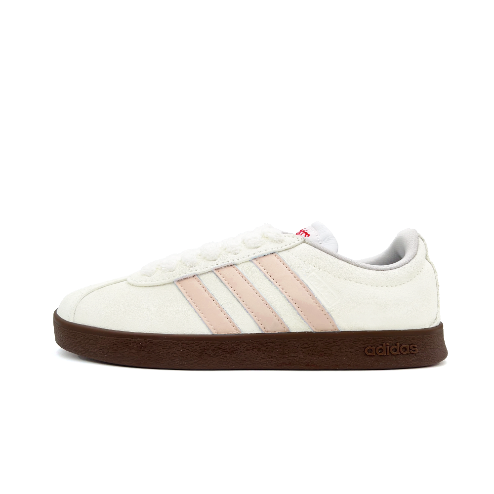 Adidas VL COURT 2.0 Milk White Dopamine Low Top Skateboard Shoes Unisex Beige