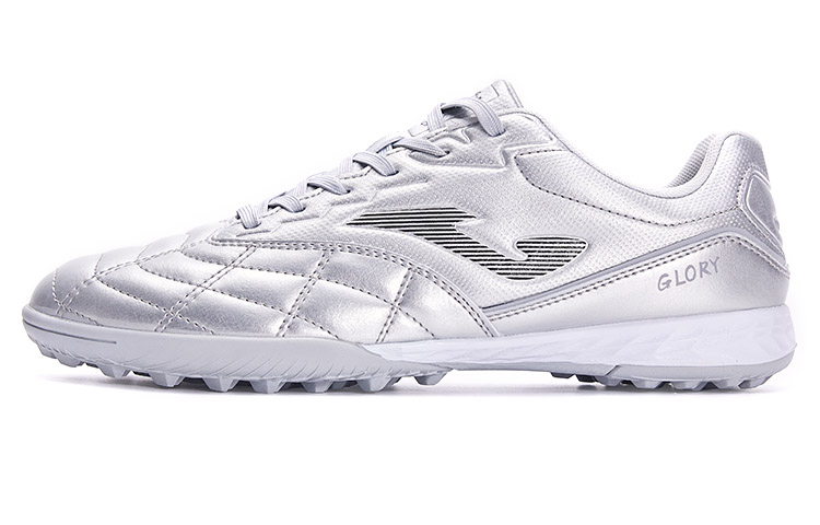 Joma TF Rubber Broken Studs HG Rubber Short Studs Wear-Resistant Soccer Shoes Men's Silver