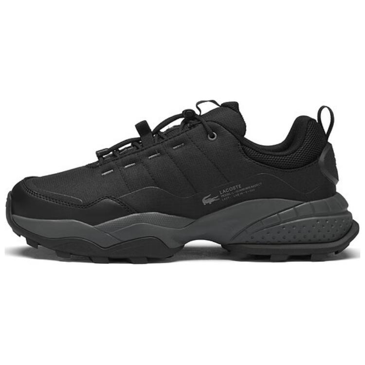 LACOSTE Casual Shoes Men Low-Top Black