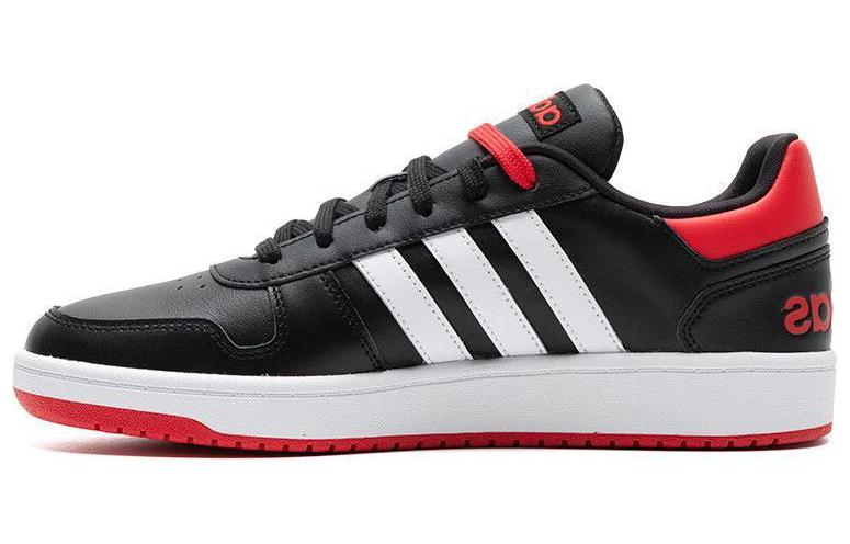 adidas Hoops 2.0 Black Red White