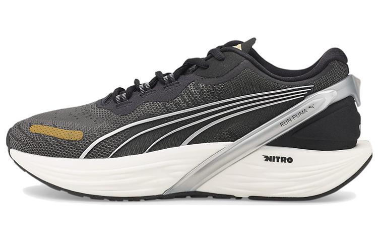 PUMA Run Xx Nitro 'Black Metallic Silver' Women's