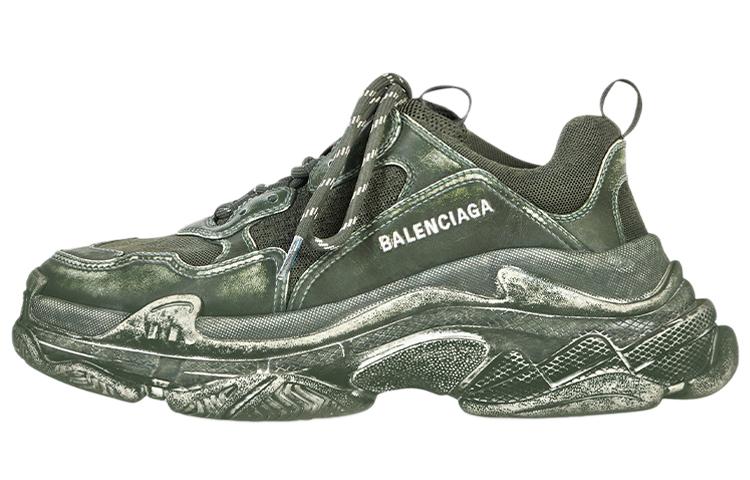 Balenciaga Triple S Faded Green