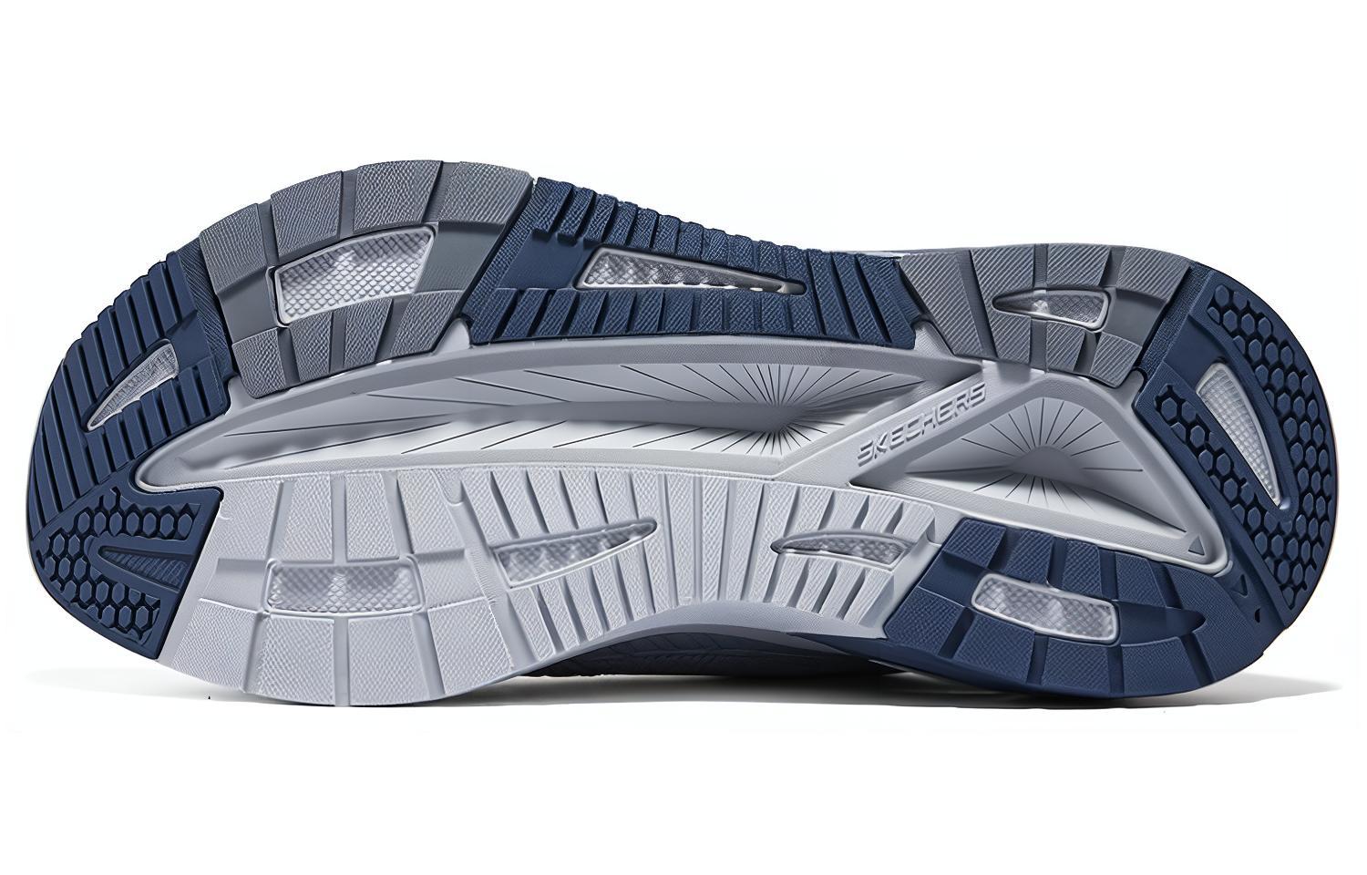 Skechers Cushioning Wear-Resistant Breathable Supportive Lightweight Rebound Low-Top Casual Shoes Men's Gray купить в интернет-магазине Yoocart с быстрой доставкой по России.