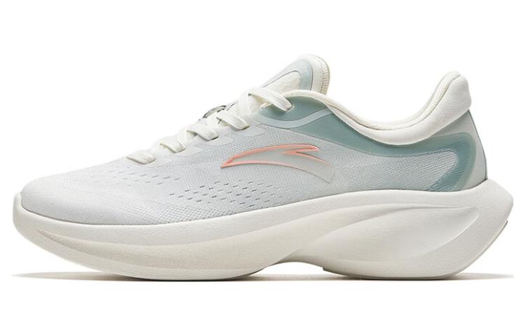 Anta Leaf 4.0 Slip Resistant Abrasion Resistant Low top Running Shoes Women's White Green