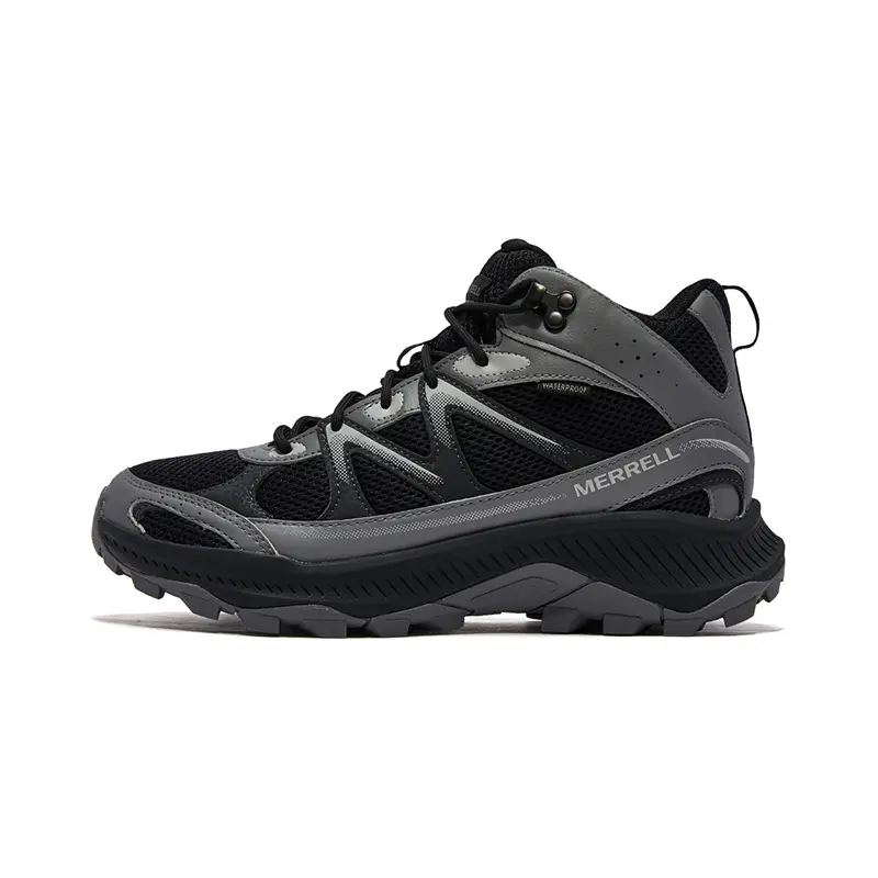 MERRELL TEMPO EXP Mountaineering & Hiking Shoes Men's Mid top Black Gray